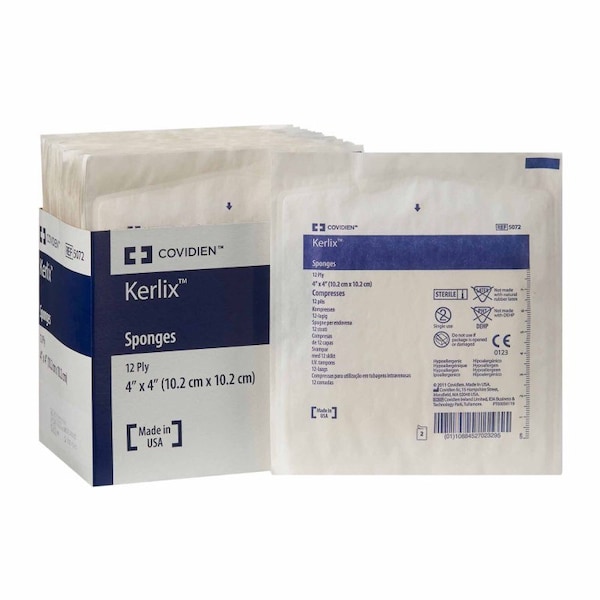 Kerlix Fluff Dressing 4 X 4 Inch, Sterile 12-Ply Square, 2PK 5072 - main